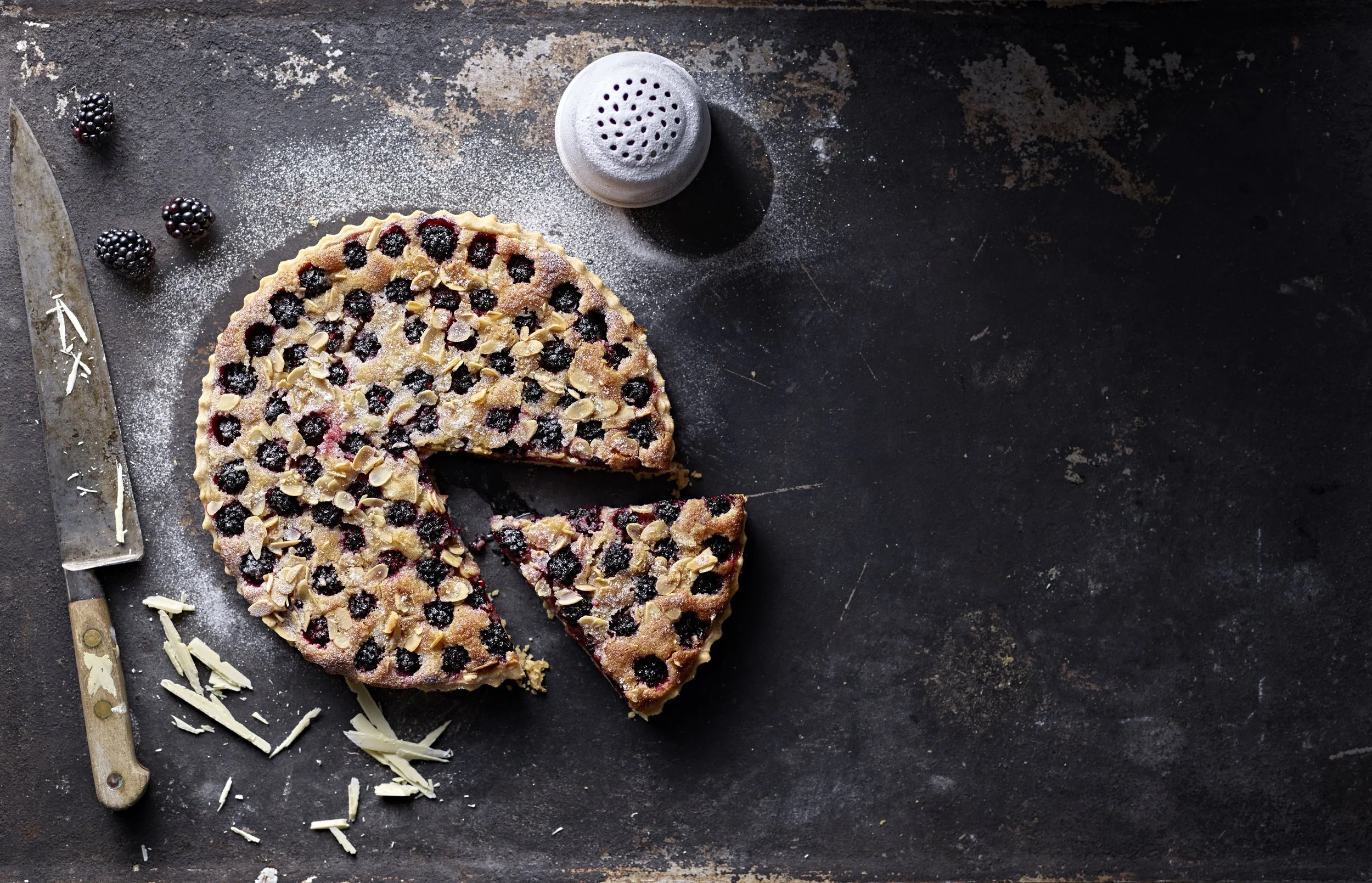 Blackberry tart