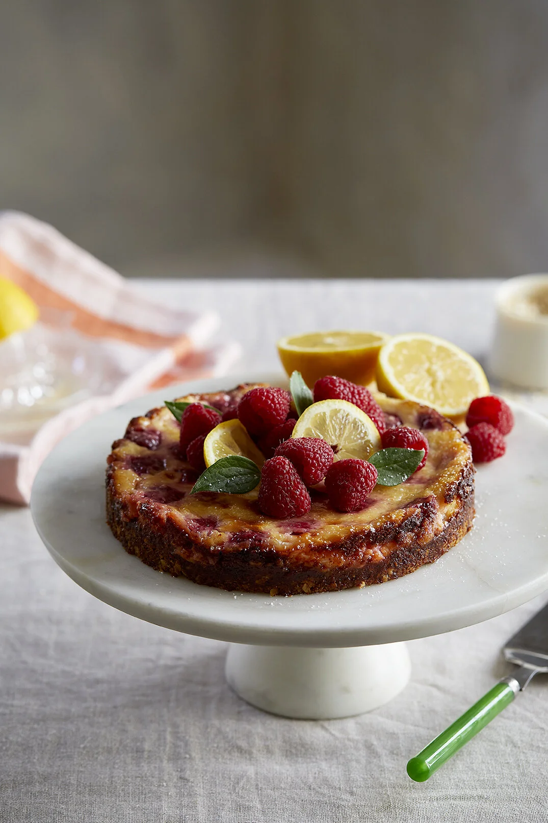 Raspberry and lemon dairy-free cheesecake Portrait 1.jpg
