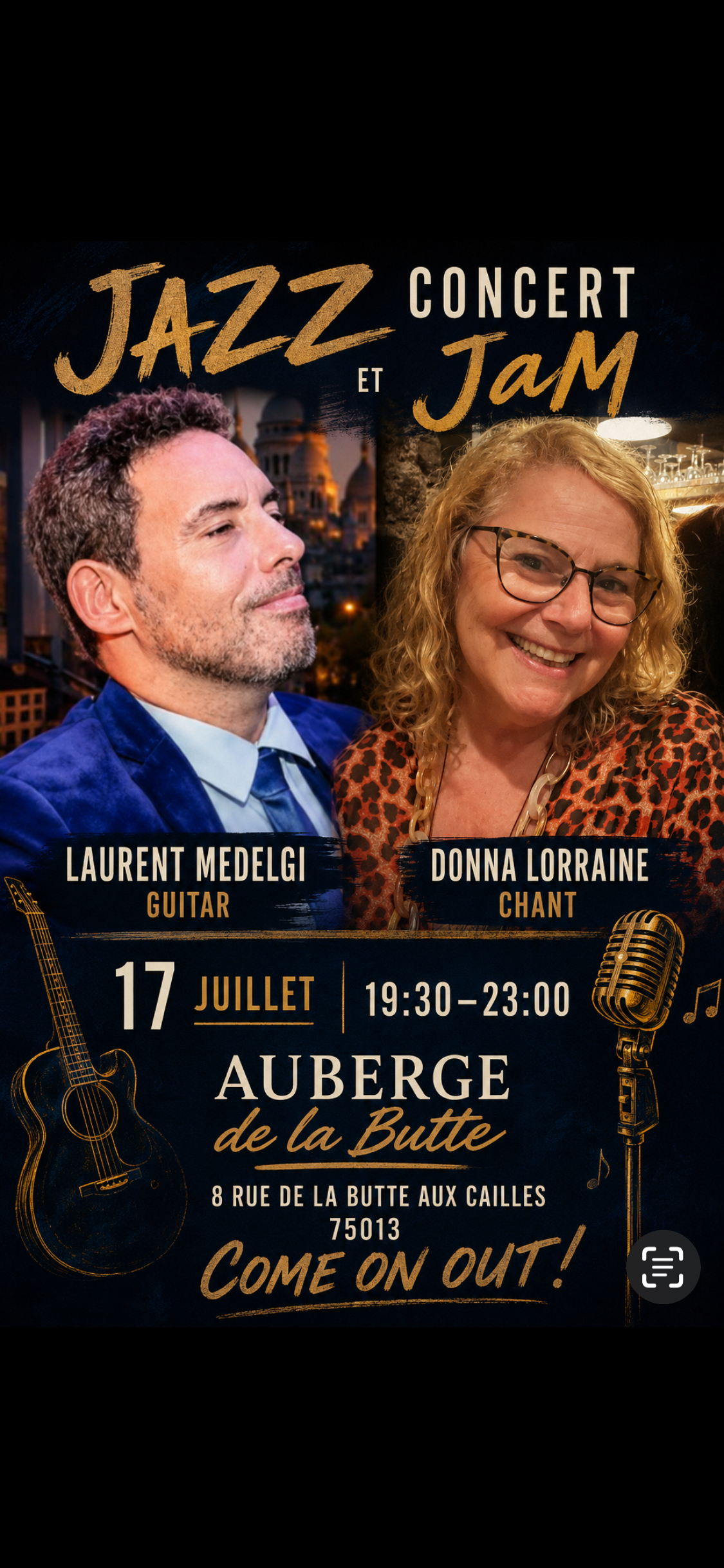 Auberge de la butte  duo jazz et pop (Copy)