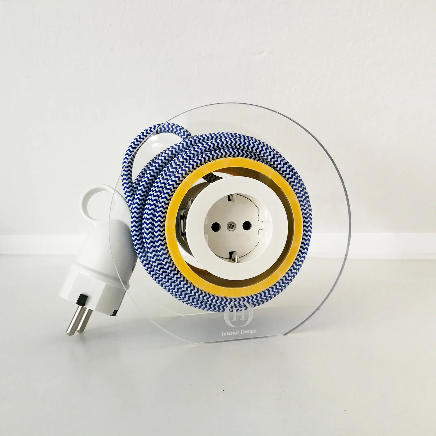 2-Plug Extenstion_Zig-zag Navy & white & yellow.jpg