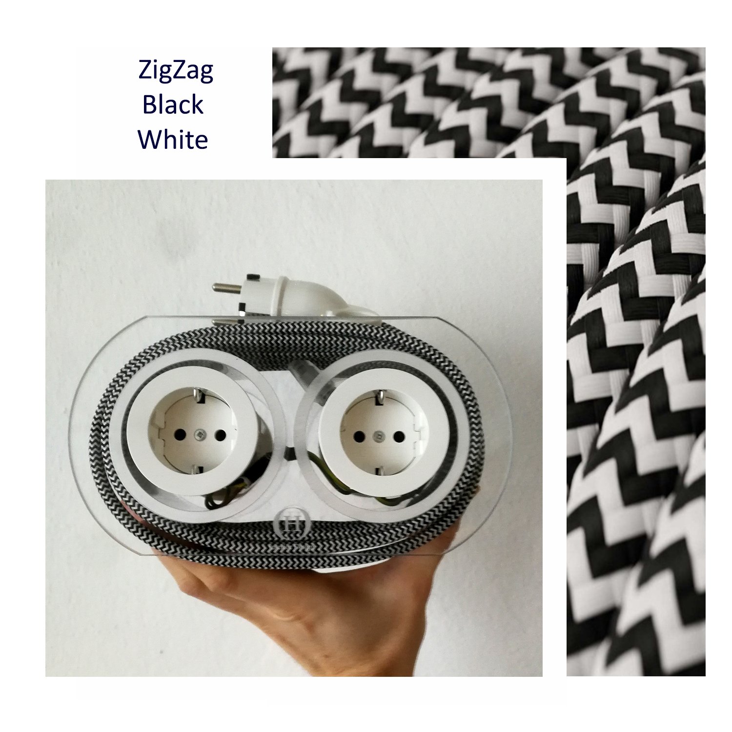 Extension Cord for 4 Plugs_ZigZag Black White_white plugs.jpg