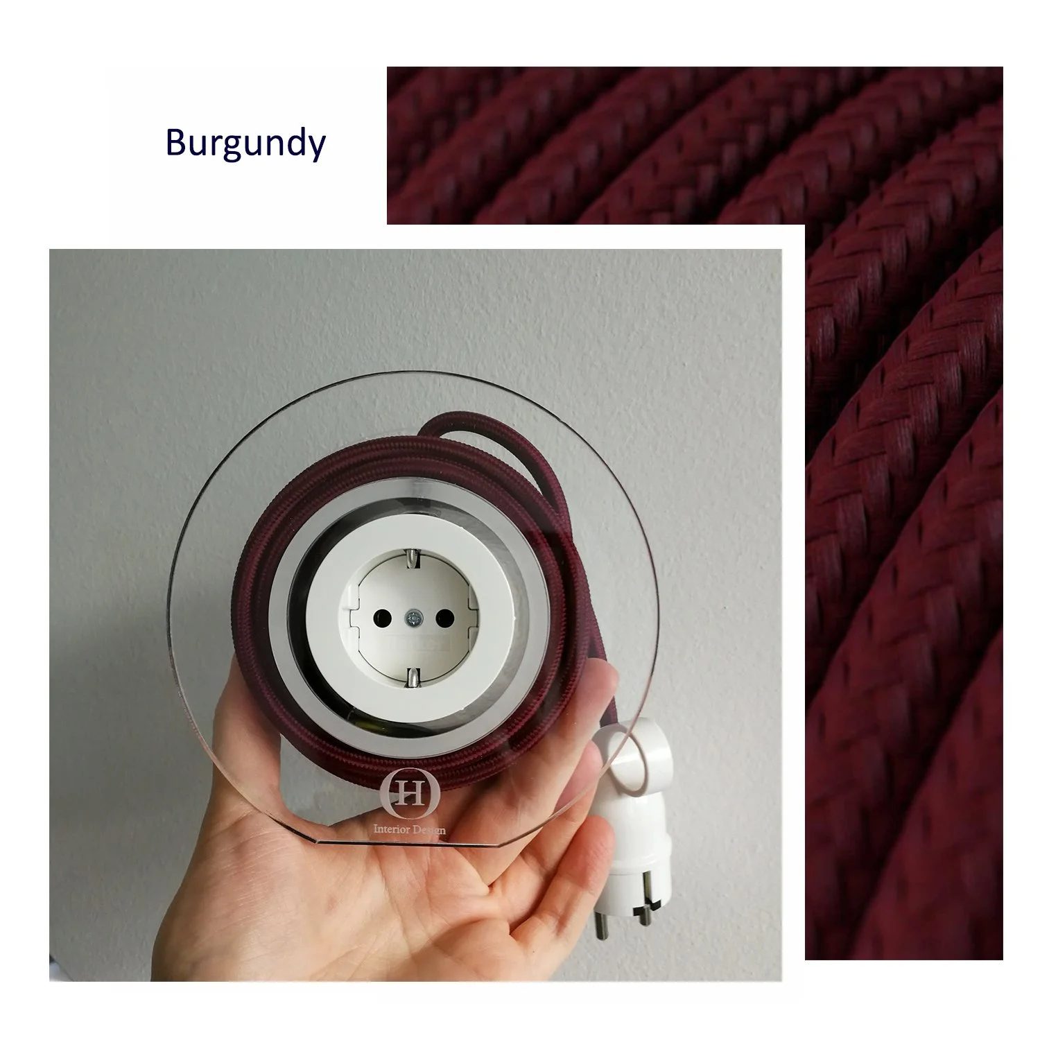 Custommade extension cords for 2 plugs — OH Interior Design e.U.
