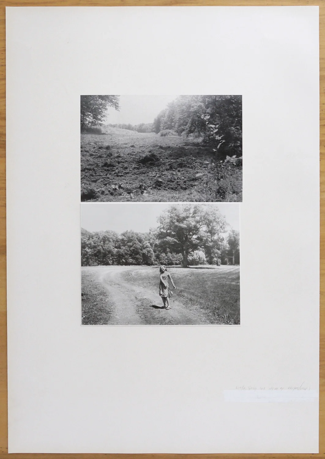 carbon pigment and silver gelatin print 5x7 in. each
