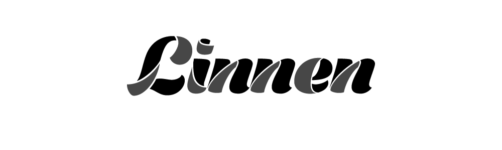 Logo Hotel Folded Letters