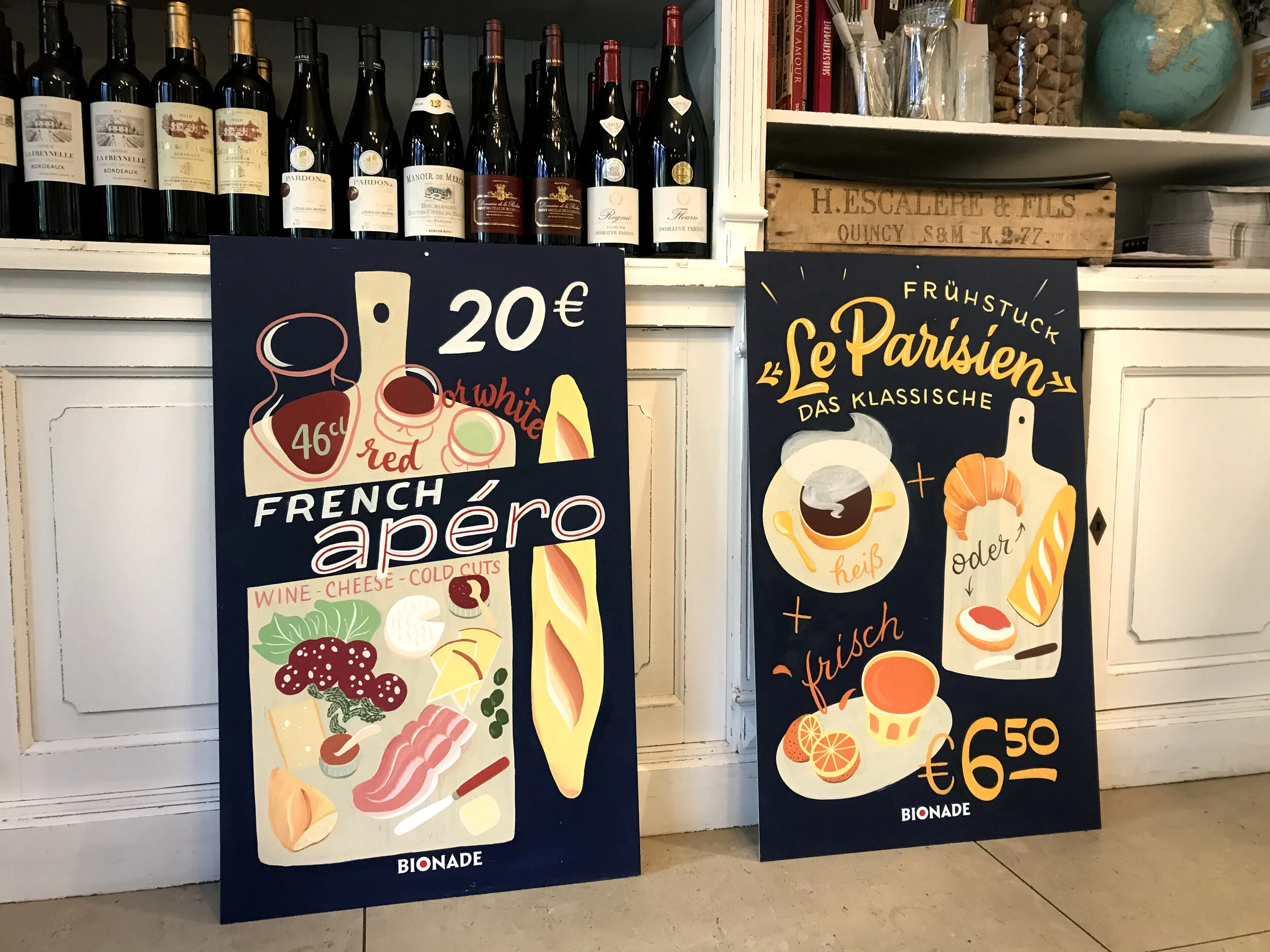 Le Belfort Außentafeln