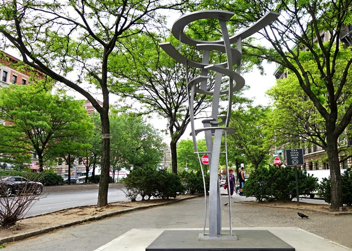 After Rome, 2011 Stainless steel 108 x 62 x 50 inches