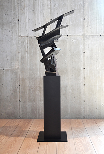 Rush Hour, 2012 Bronze, edition of 3 69.5 x 24 x 17 inches