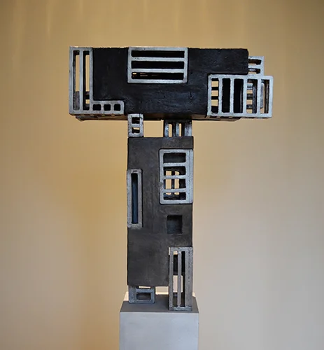 Twins 4, 2008 Bronze, edition of 3 52 x 12 x 4.25 inches (with base)