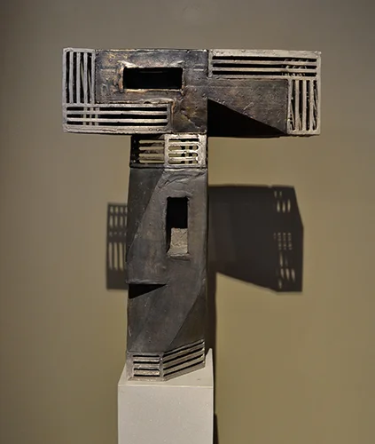 Twins 5, 2008 Bronze, edition of 3 52 x 13 x 4 inches (with base)