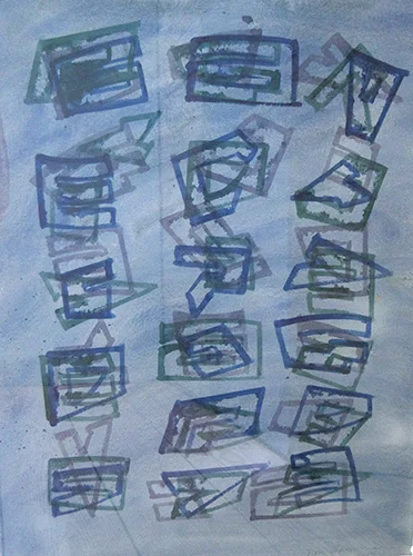 Untitled, 2007 Watercolor on paper 30 x 23 inches