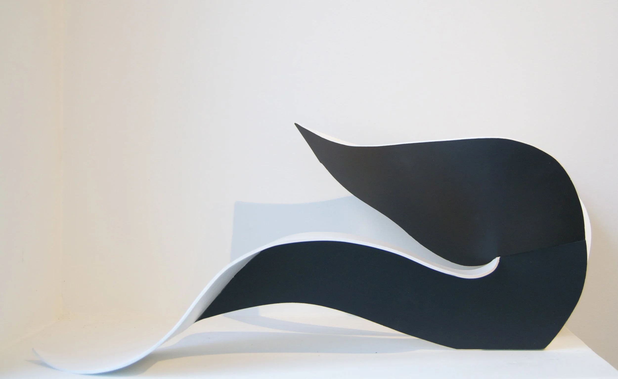Untitled (775) Acrylic on aluminum 45 x 98 x 44 inches
