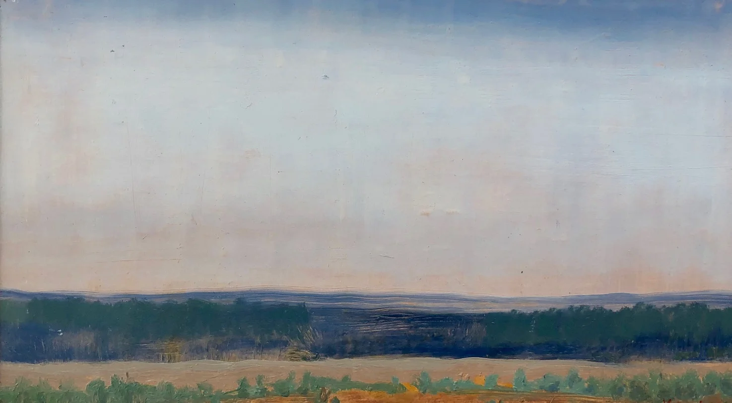 Untitled , 2006 Oil on board 6 x 10 1/2 inches