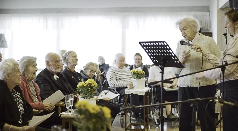 Margit leser "Halling"