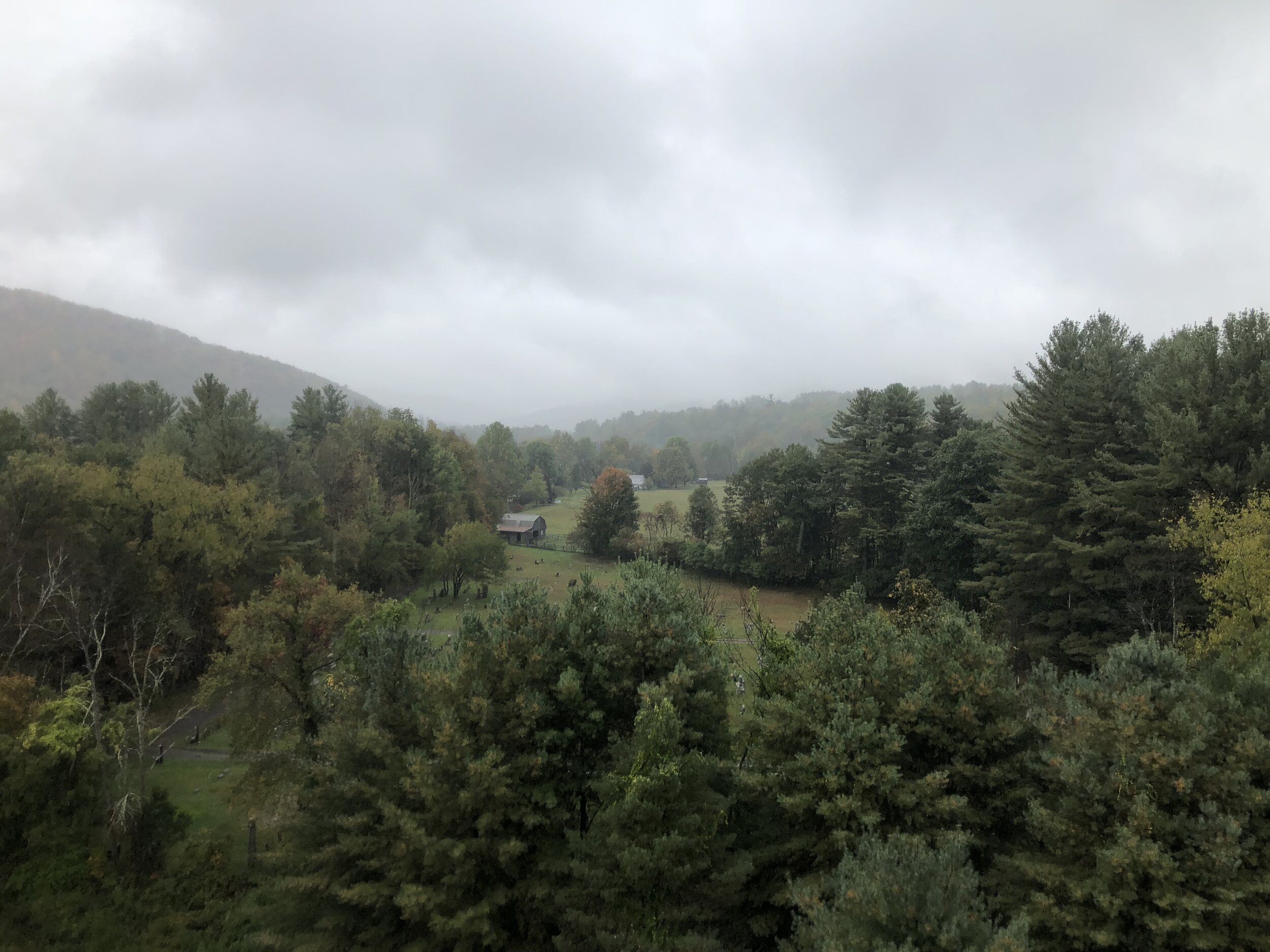Visitors can take in the sights of the Upper Esopus, at the new fire tower at the Catskills Visitor Center.