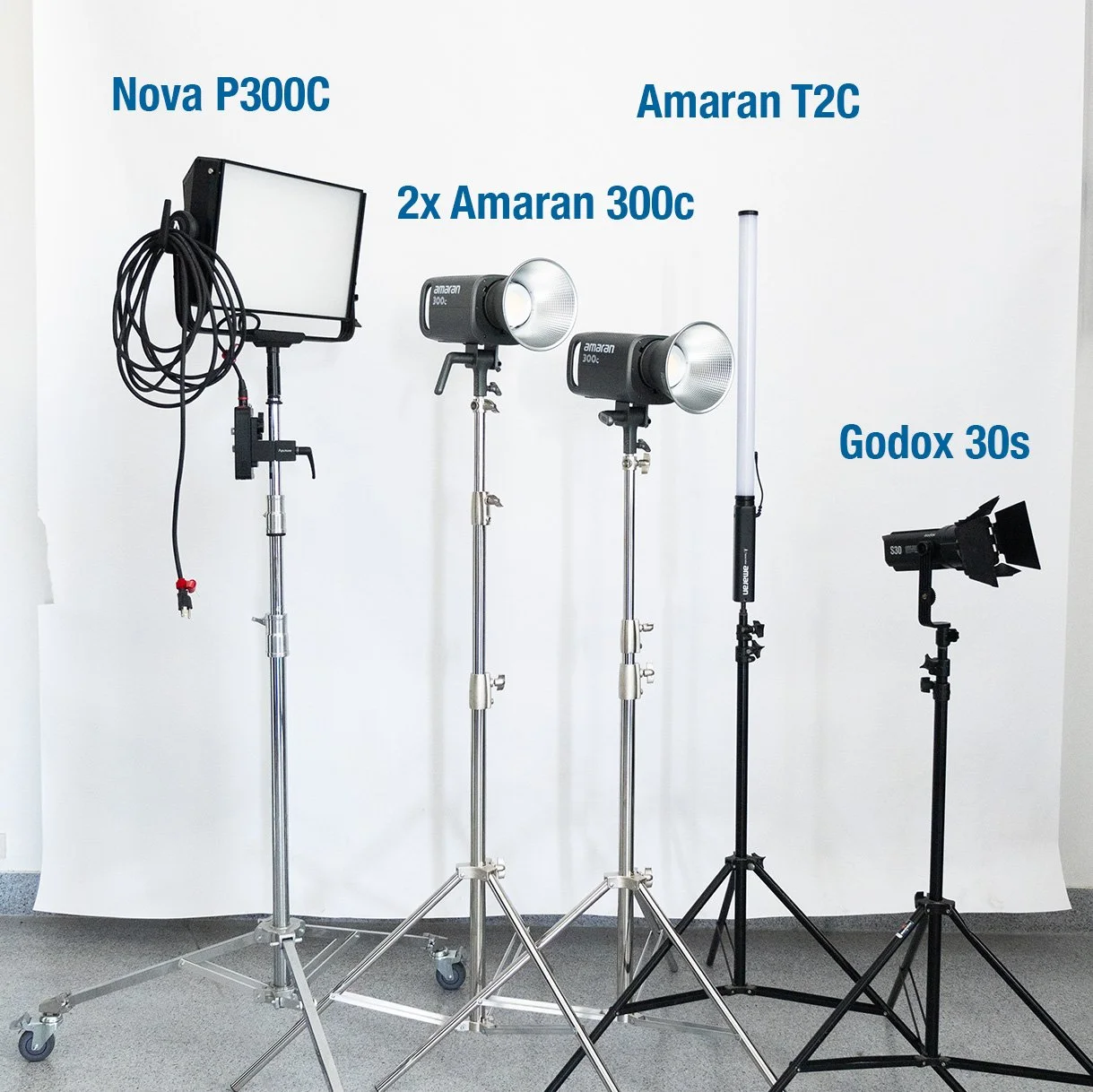 Studio LED lights
