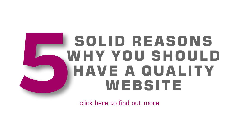 Copy of Reasons to have a quality website.