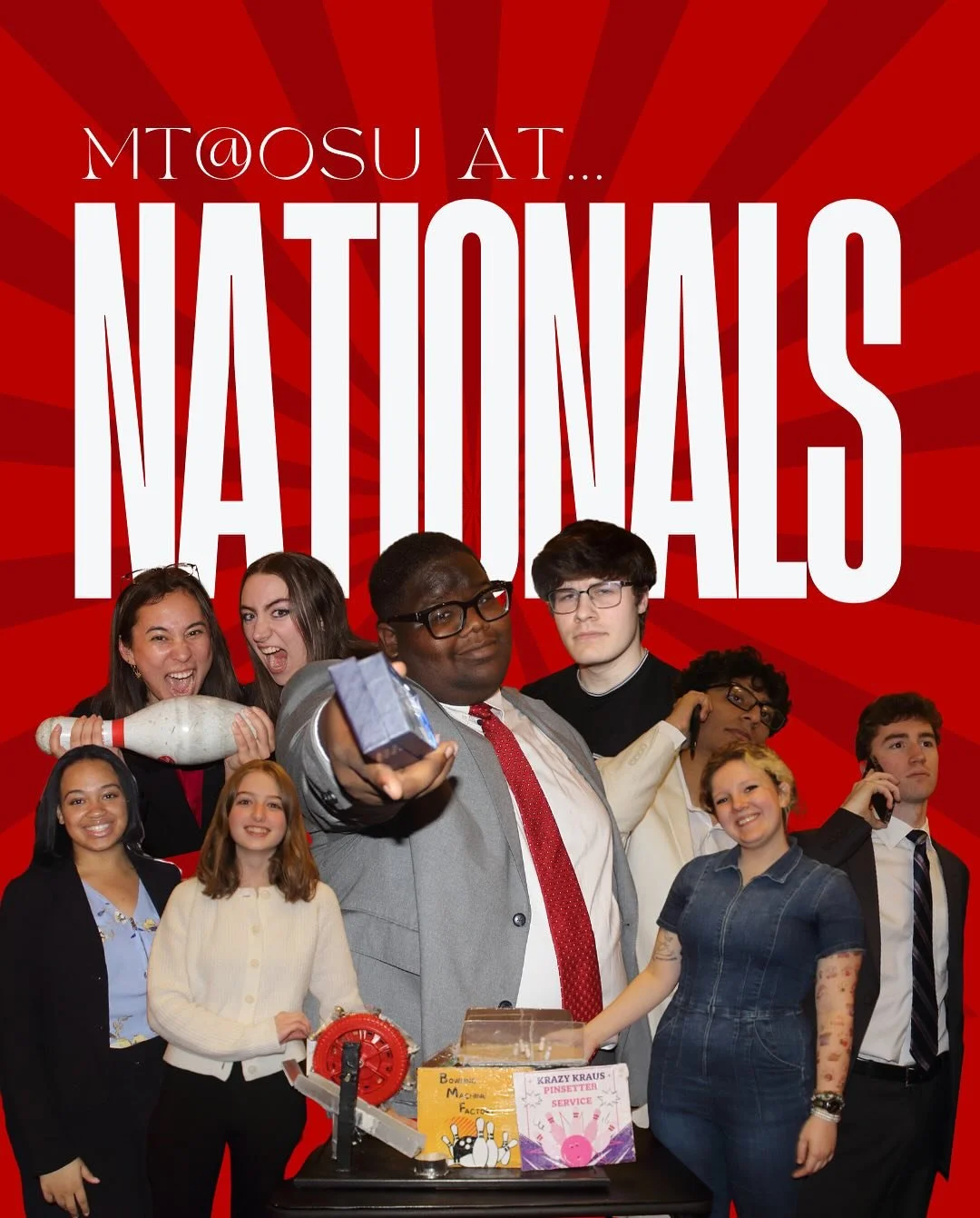 🏆BUCKEYES FINISH 9TH IN THE COUNTRY🏆

At the beginning of April, MT@OSU sent a team up to Cleveland to compete in the 40th AMTA National Championship Tournament. After a hard fought weekend, we&rsquo;re excited to share that we placed 9th in the co