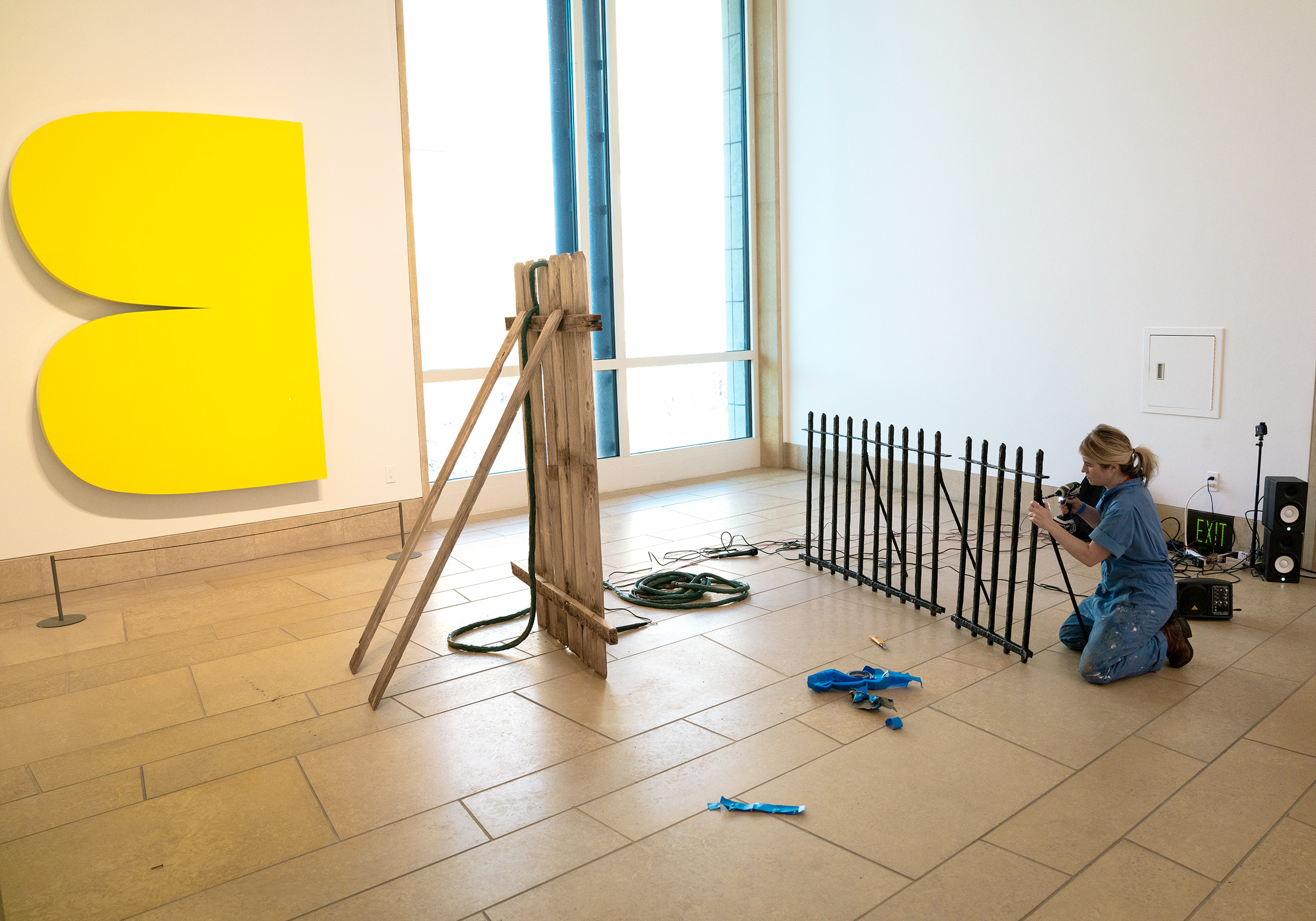 Family Tree , 2019 - Performance at The Blanton Museum of Art, Austin, TX.