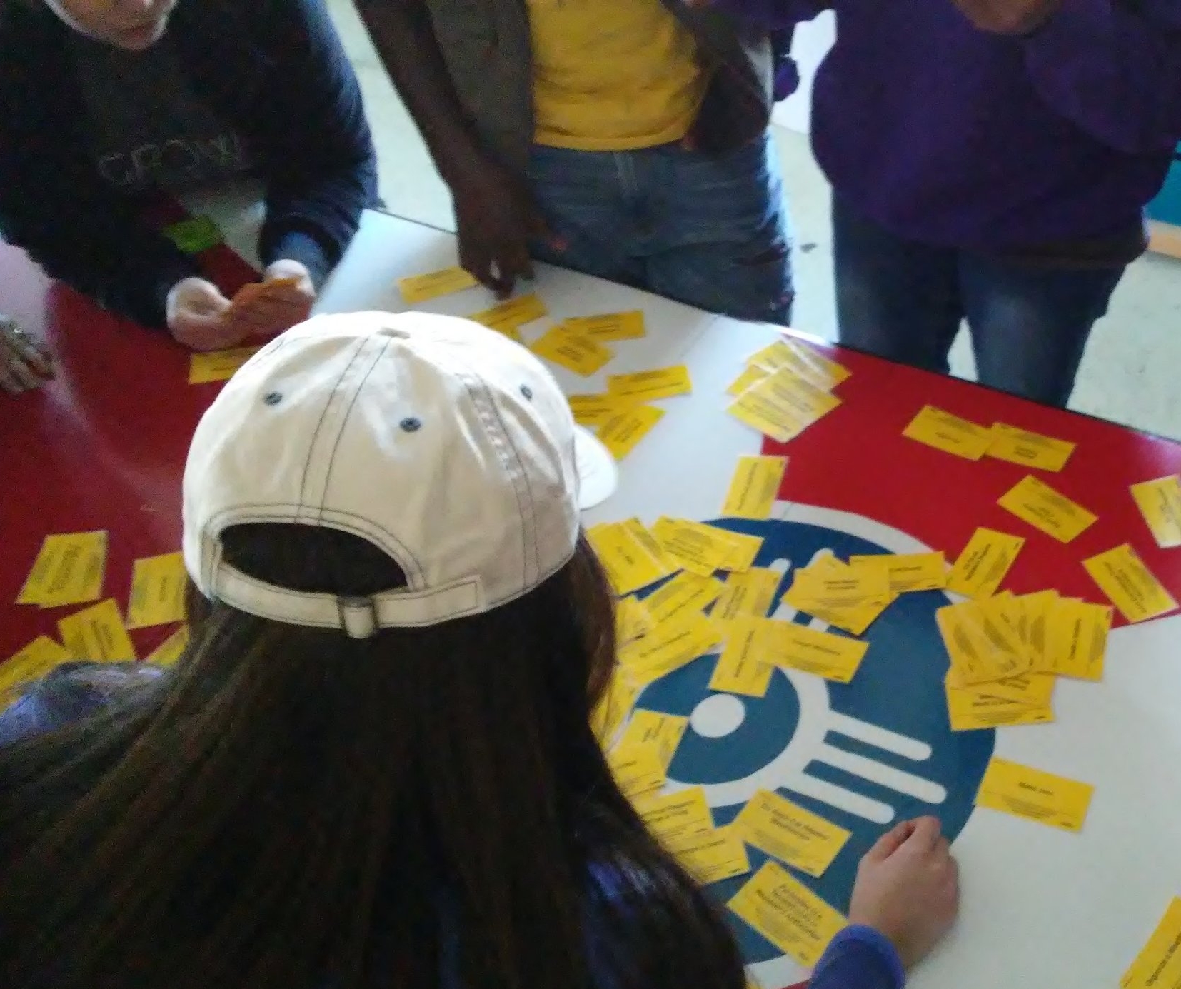 At the office we did a few activities to help illustrate just how gifted we are. 