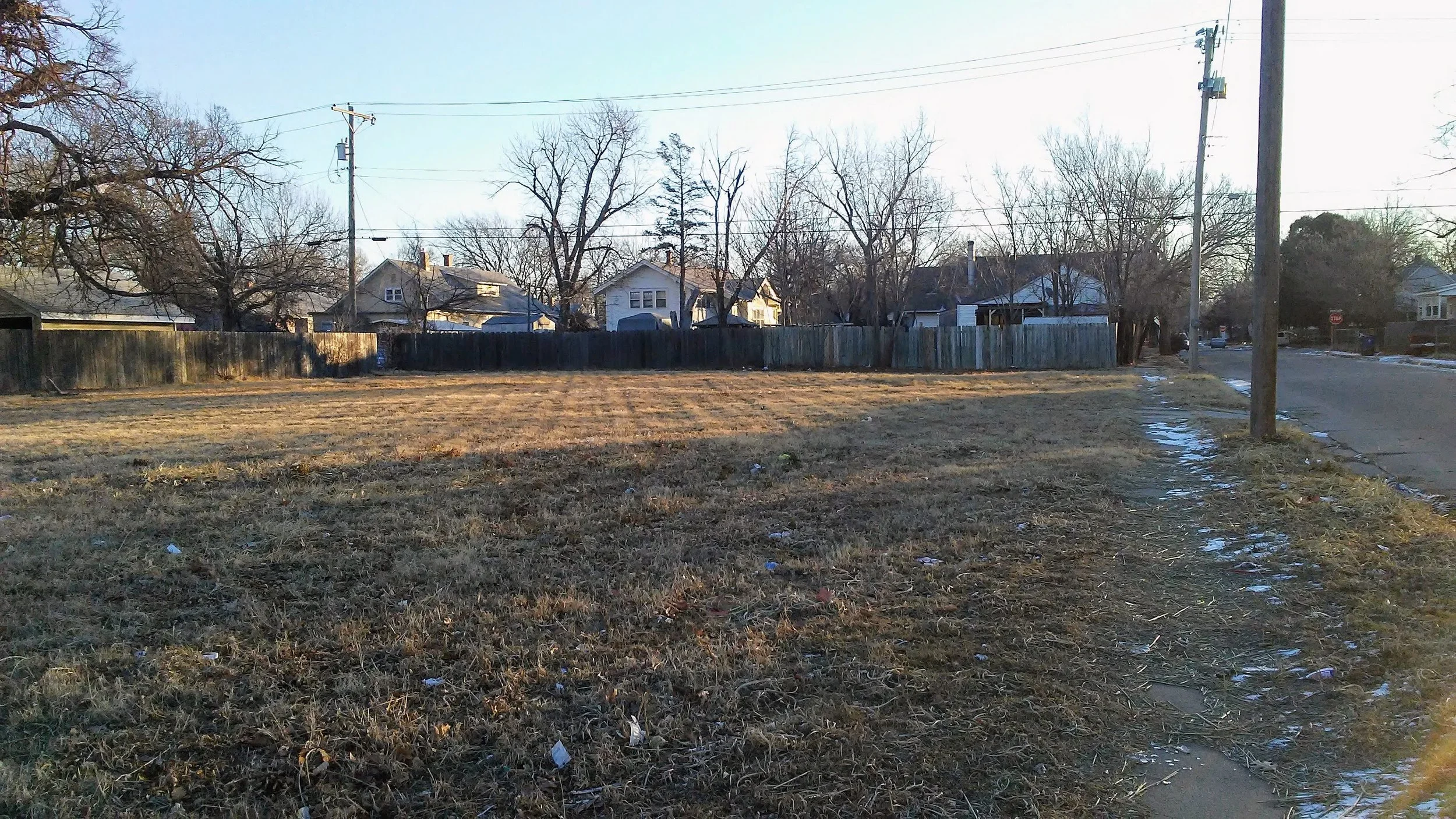 This is a "before" picture taken January 18, 2018.
