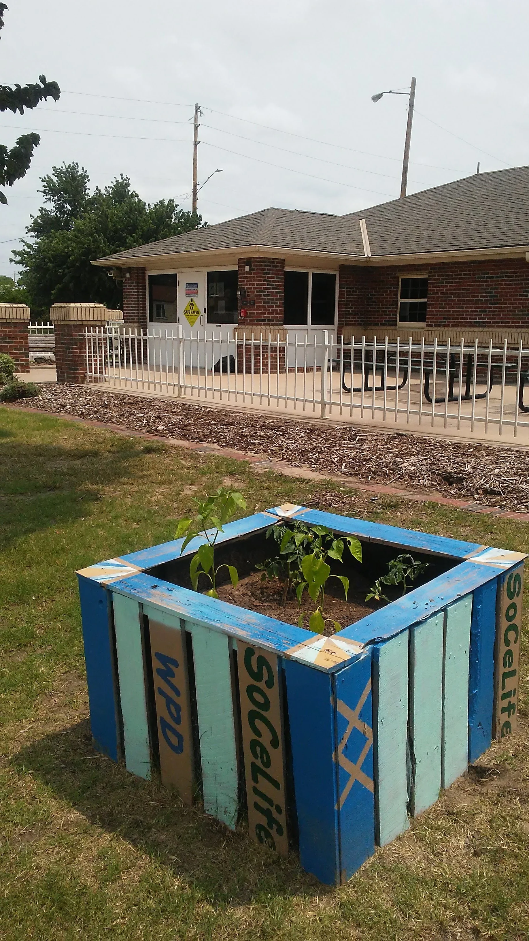 Year 2 for our garden box and the Patrol South Police Station