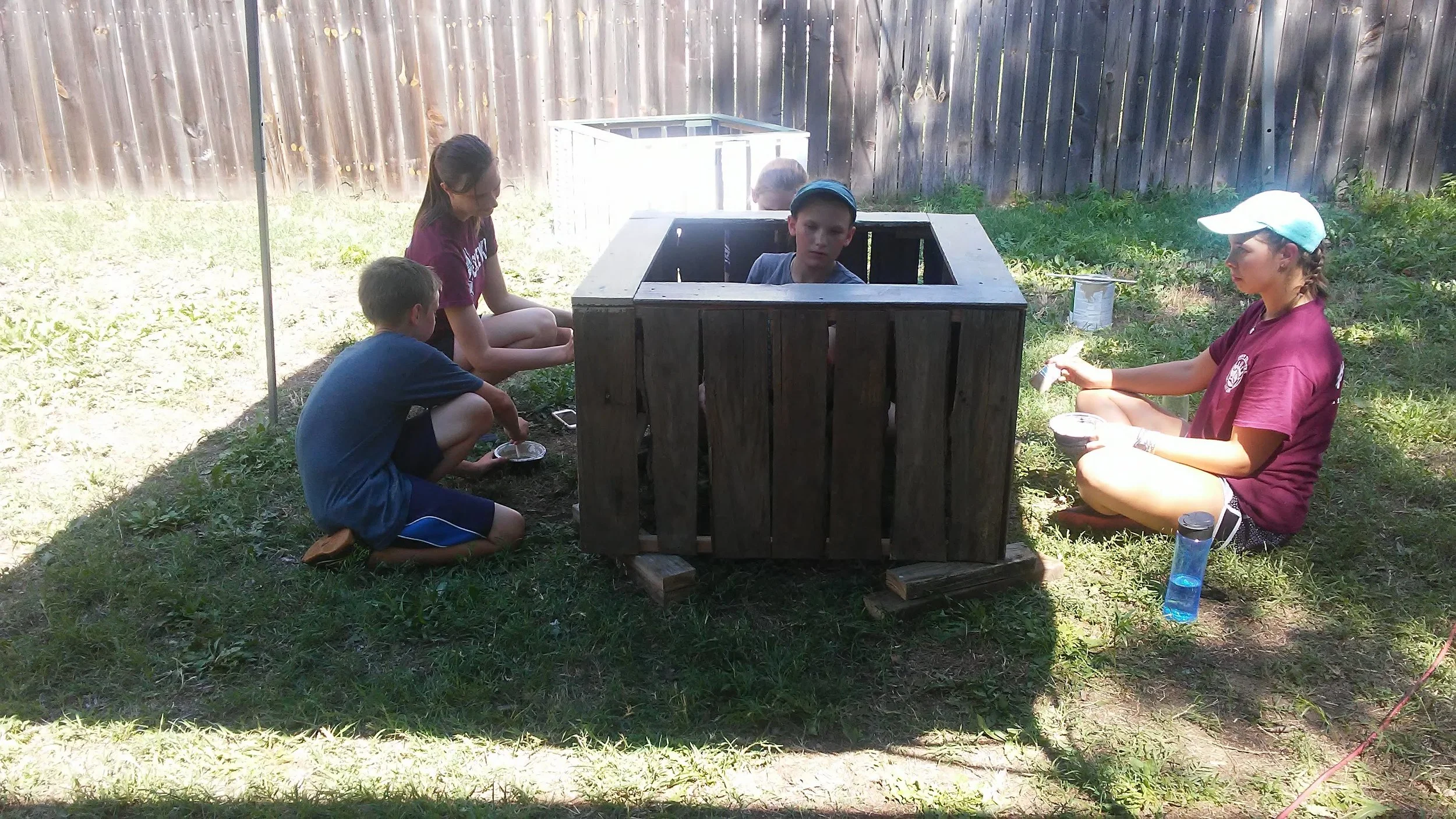 Painting a box! 
