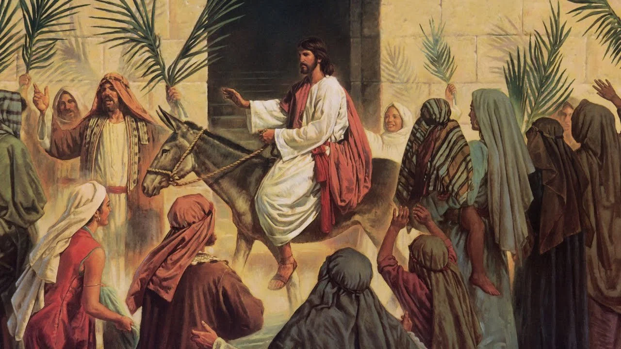 Turning the world upside down. Reflections on palm Sunday.