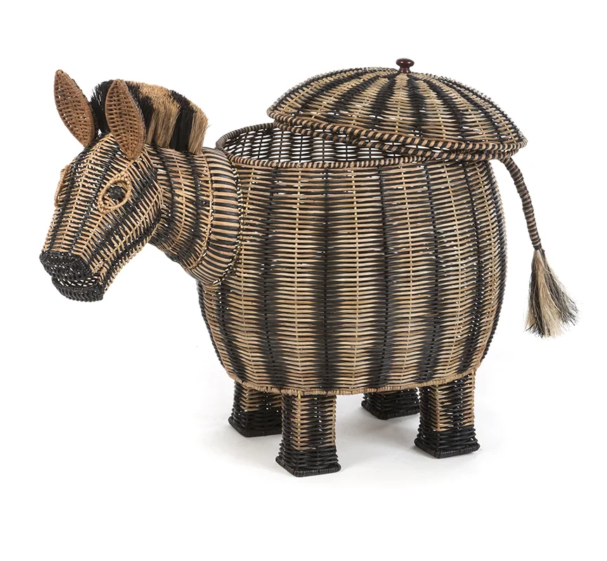 Zebra Hamper
