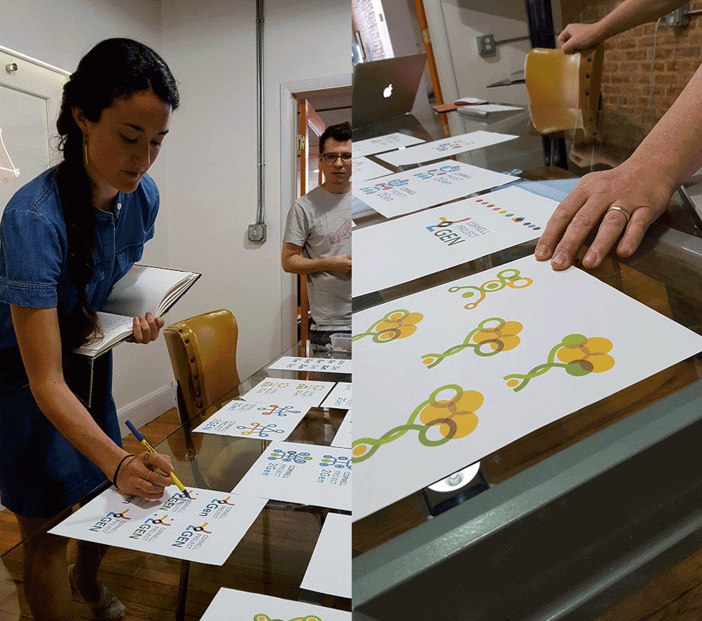 We led Bronfenbrenner through several rounds of concept designs, each with a thorough internal review (pictured above).