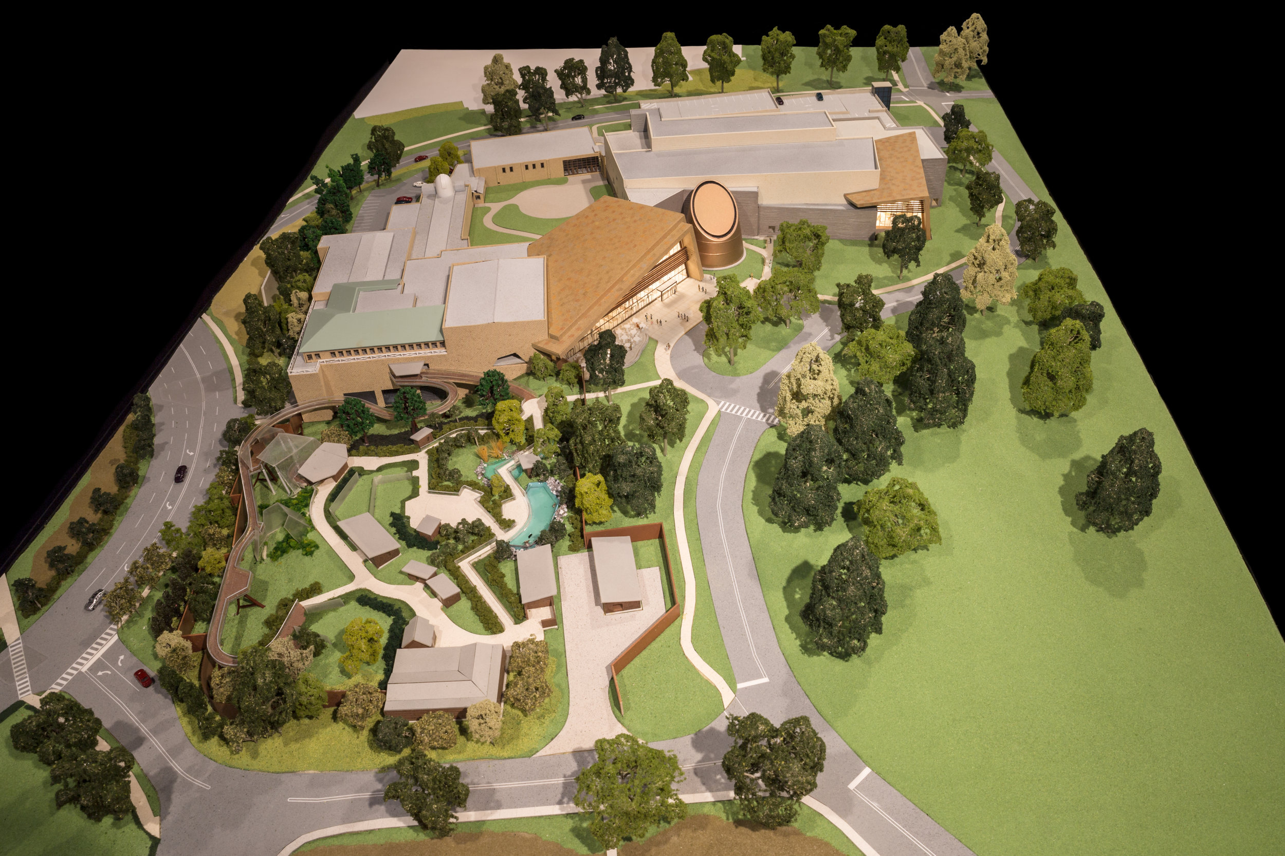 3-D Architectural Model of the Cleveland Museum of Natural History for RMI Designs