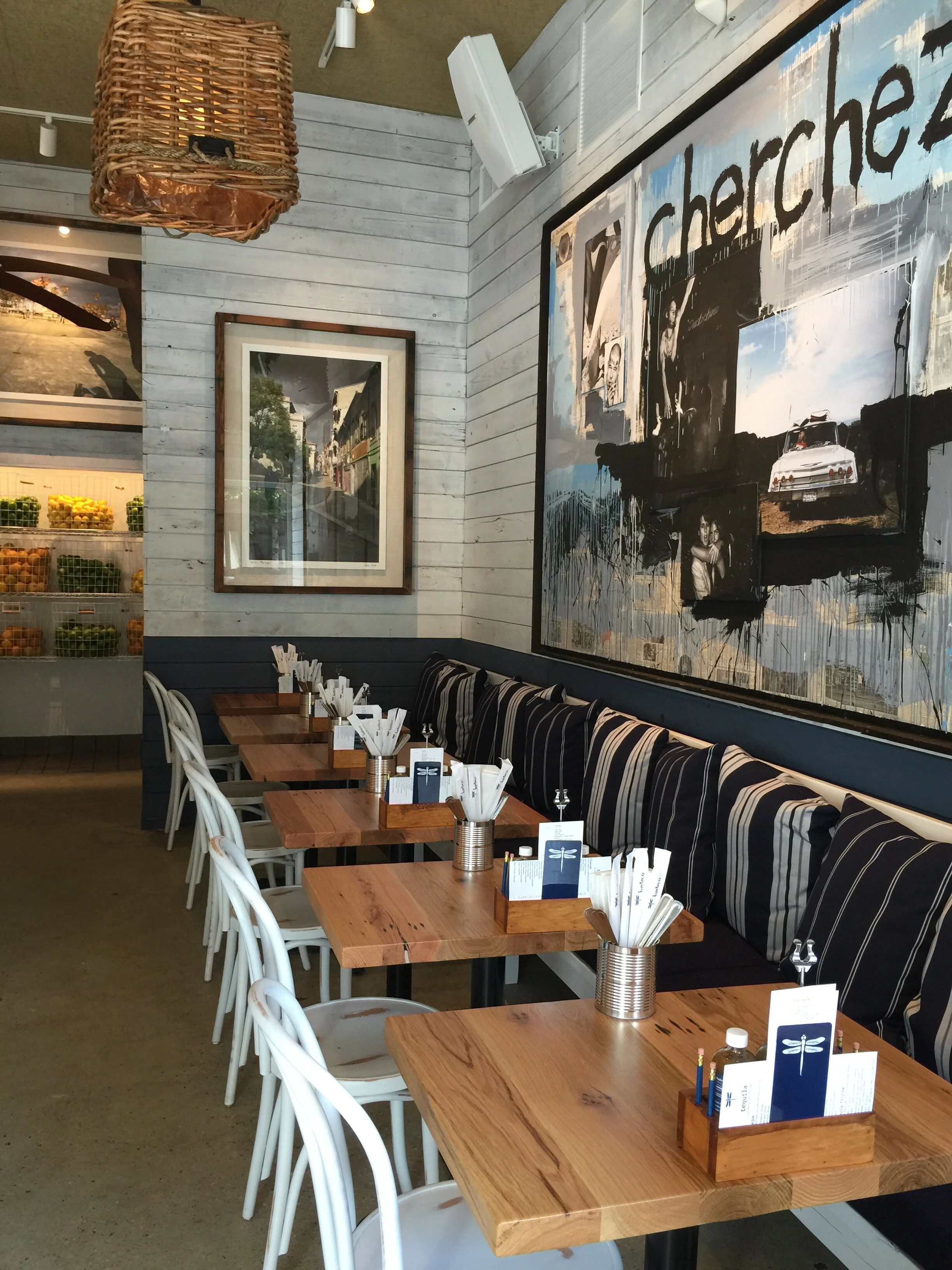 Audio/Video Client Work at Restaurant