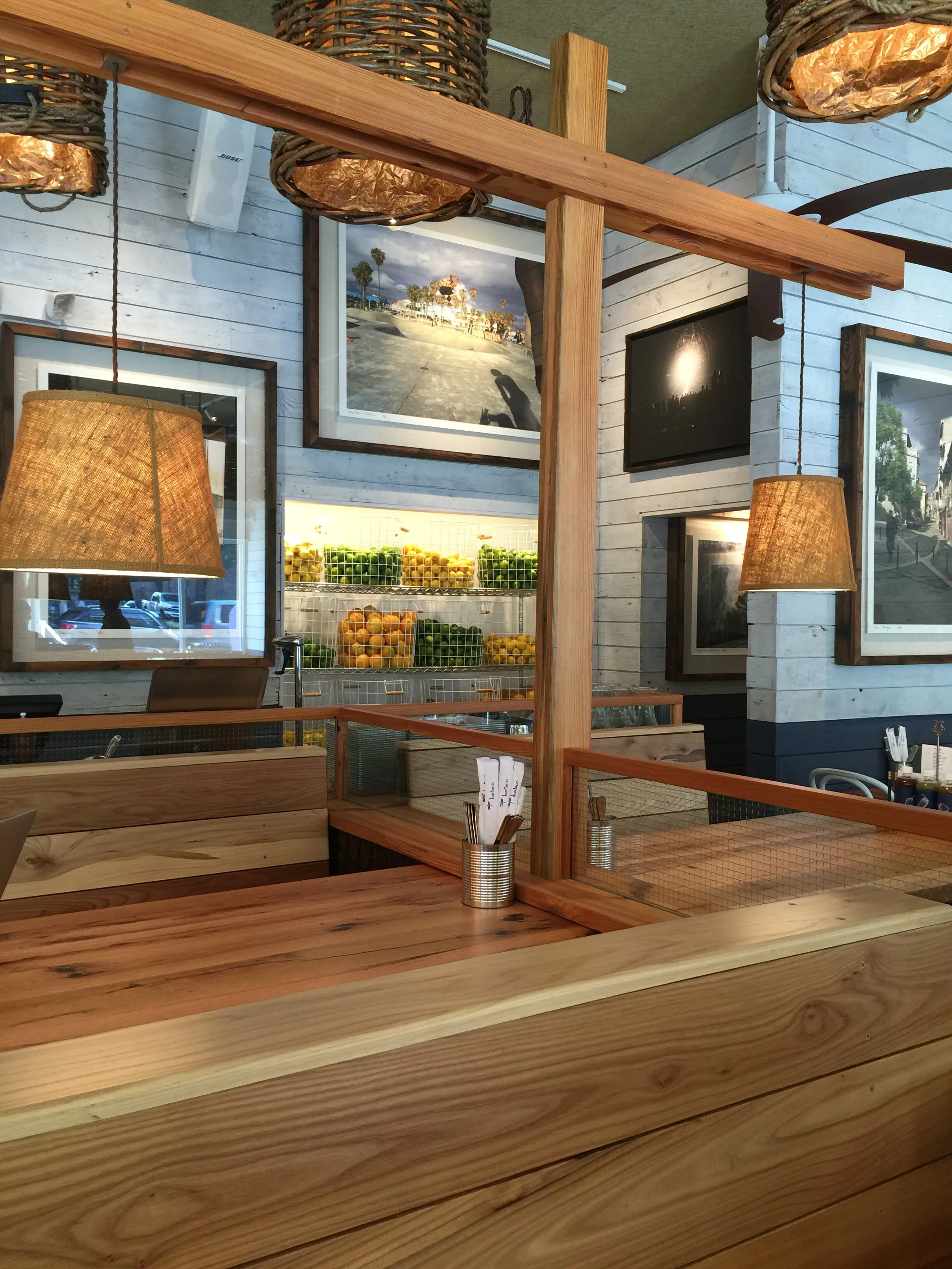 Audio/Video Client Work at Restaurant