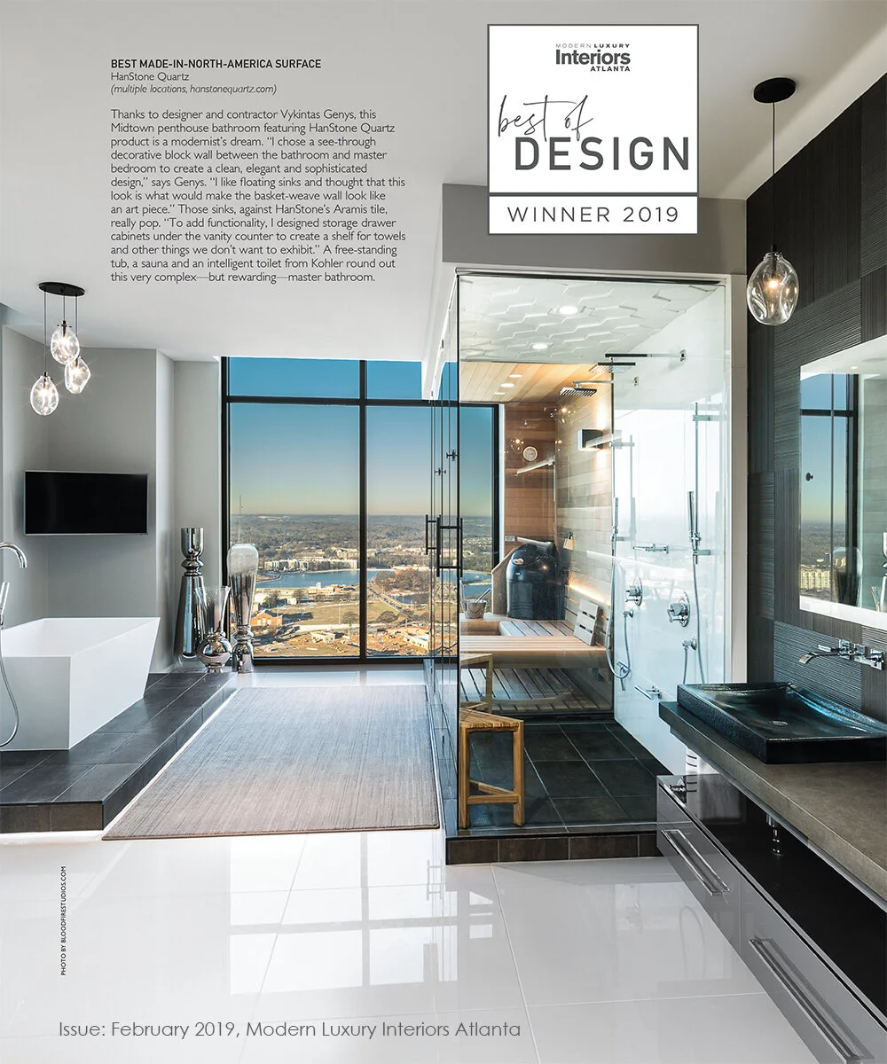 Bloodfire Studios' Client - HanStone Quartz - Best in Design 2019