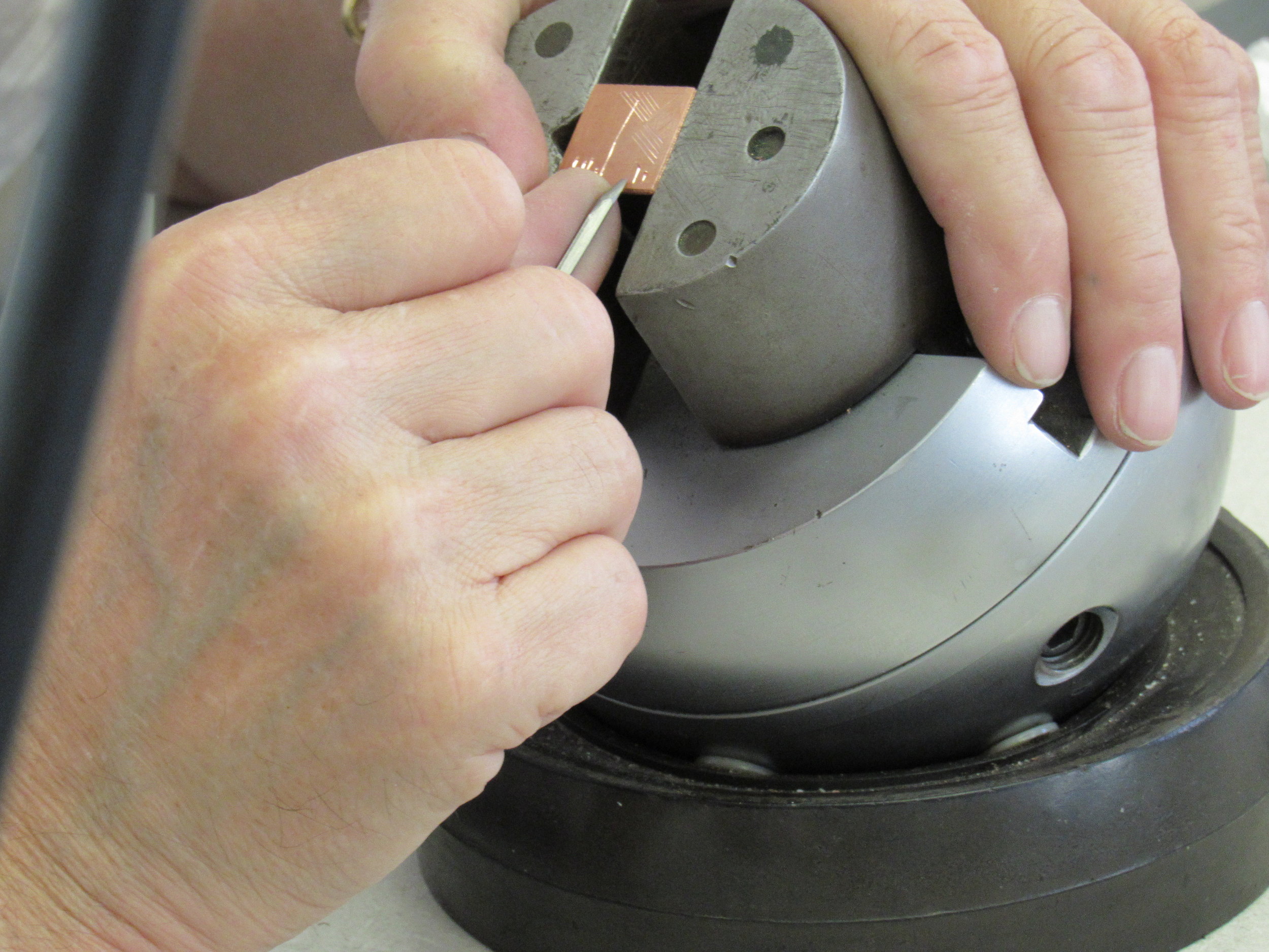 A proper grip is the key.