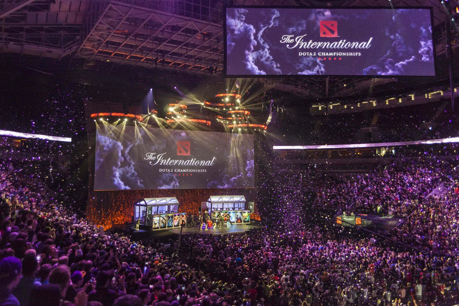 The International 2014. Una fiesta.