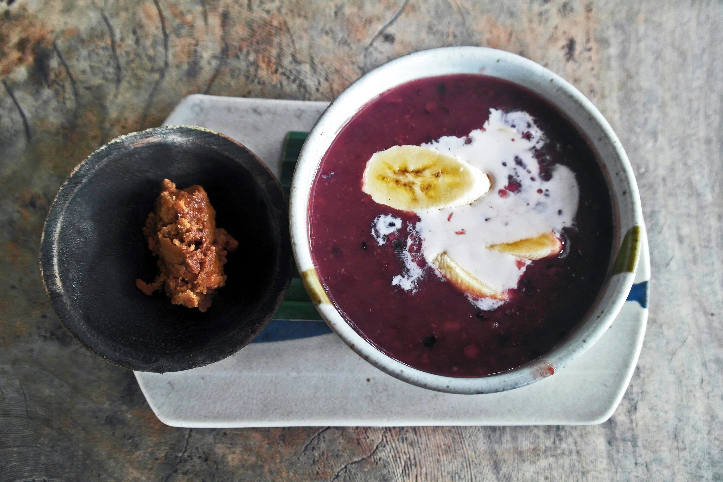 Black Rice Pudding a la Yoga Barn