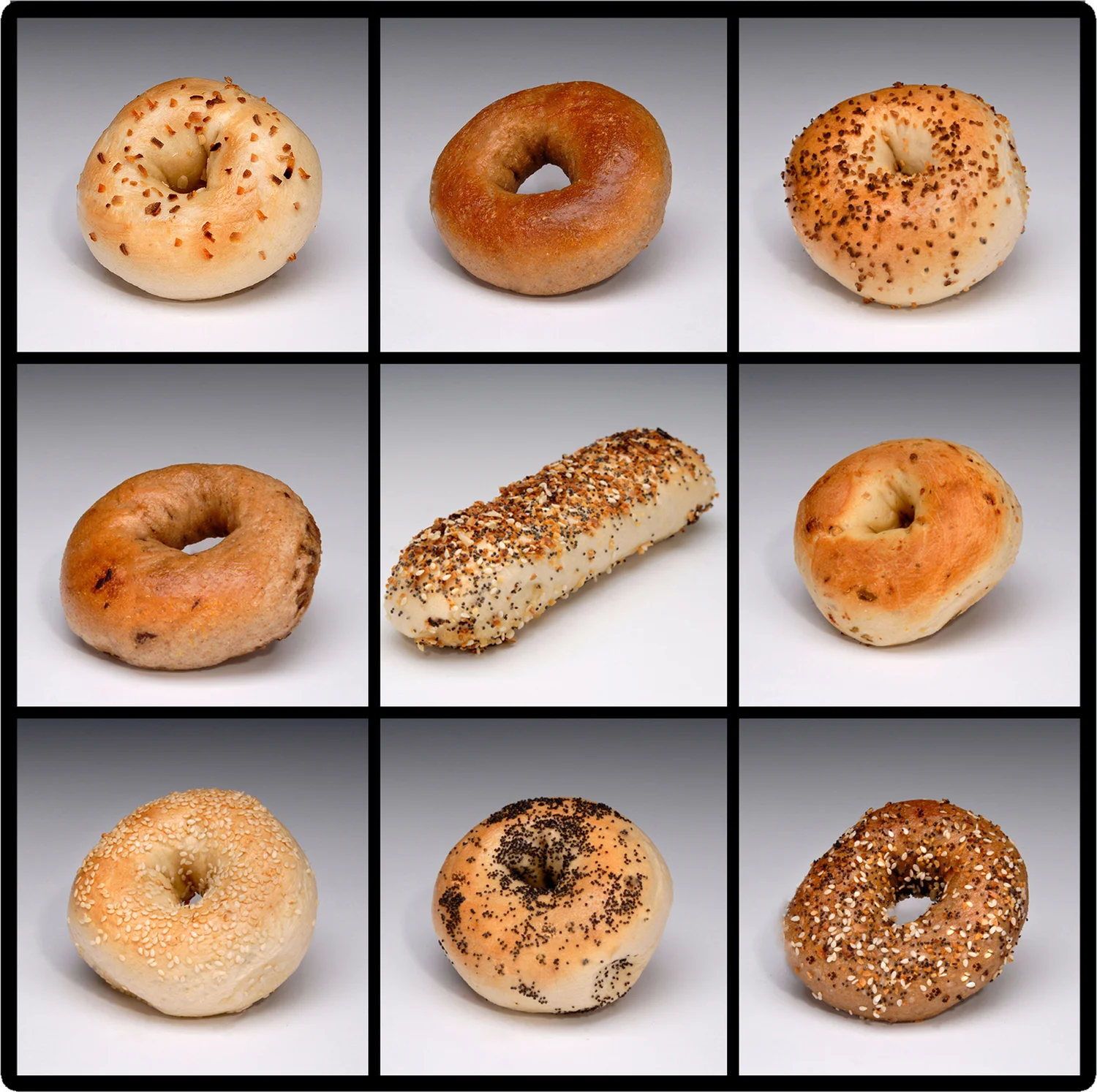 Plain bagels