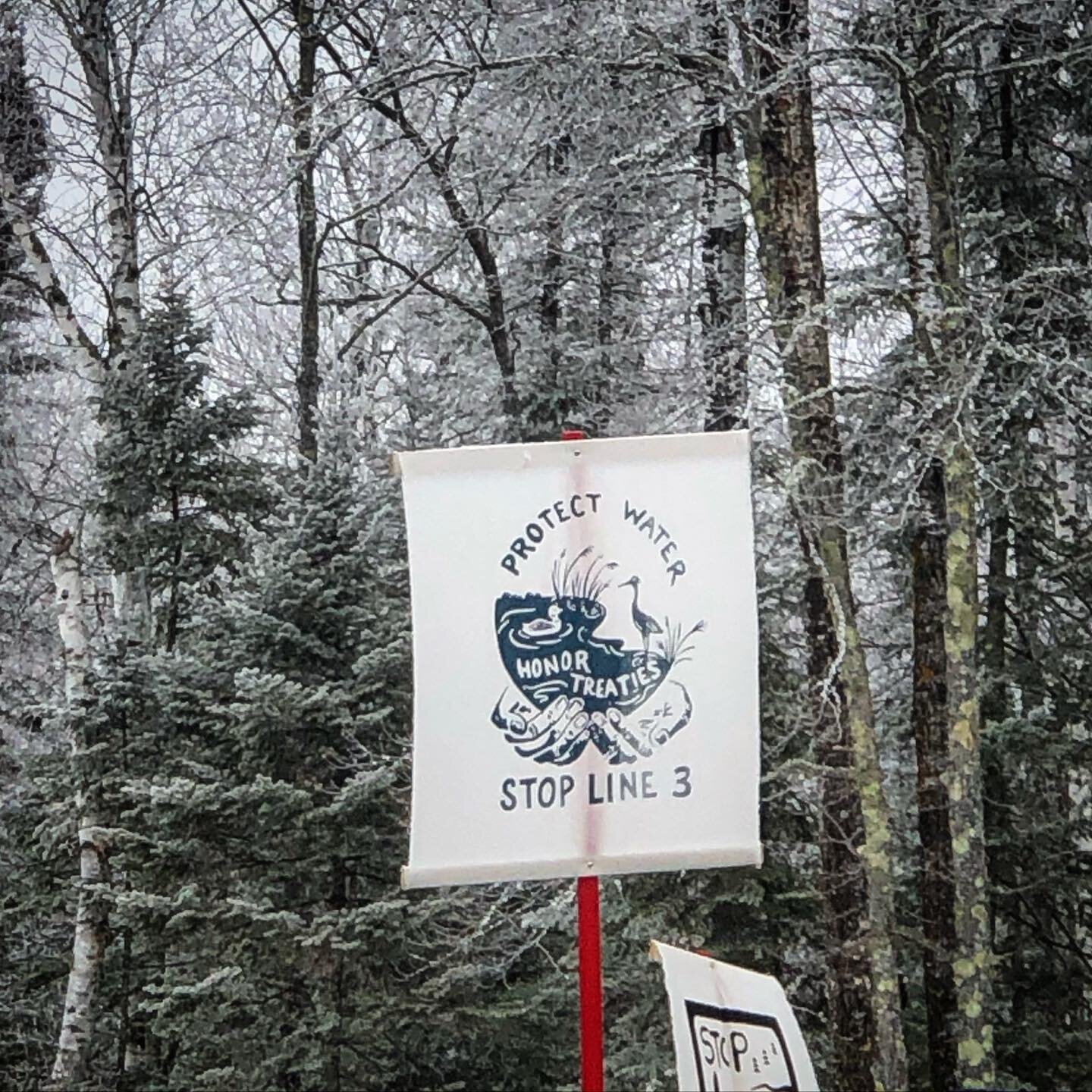 When you stand up for the water you stand up for your own health and life. Water protectors showed up in solidarity today to honor the earth and rally against a tar sands oil pipeline that has a track record of a pipeline oil spill approximately once