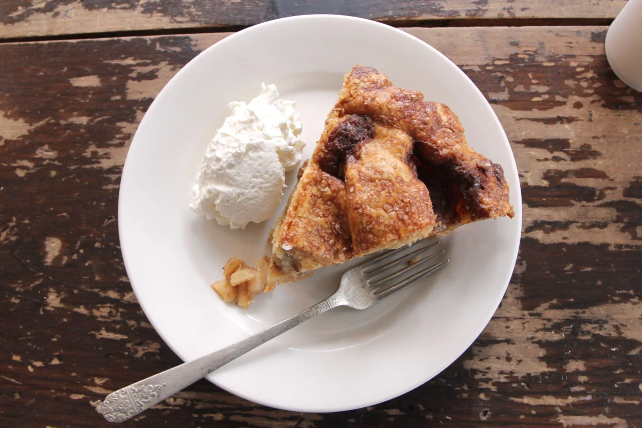 Salted Caramel Apple Pie from Four & Twenty Blackbirds