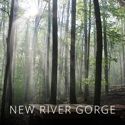 Lansing, WV The New River Gorge campground is adjacent to National Park land and within walking distance of popular crags .