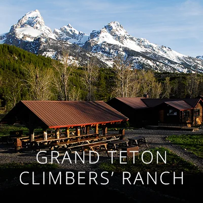 Moose, WY The Grand Teton Climbers' Ranch offers the most affordable and accessible lodging for climbers in Grand Teton National Park.