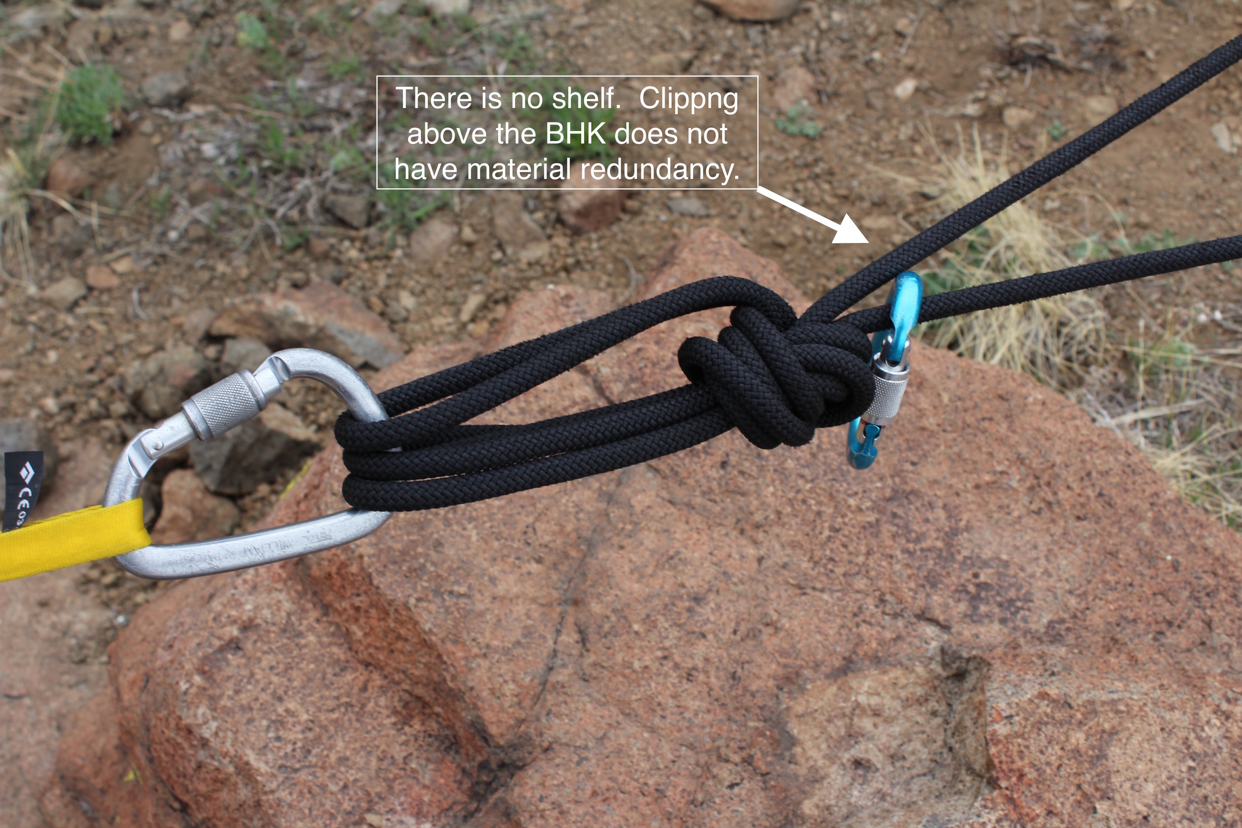 Looking closer, it is clear that clipping above the BHK on this anchor does not have the same material redundancy as the BHK itself.