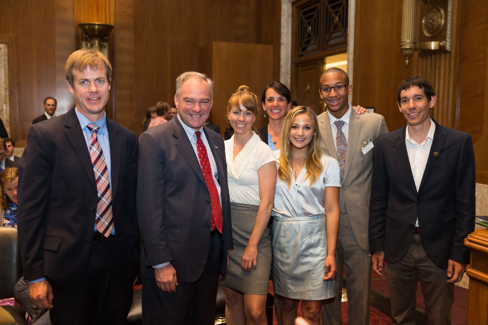 Some members of the lobbying team. Stephen Gosling photo. 