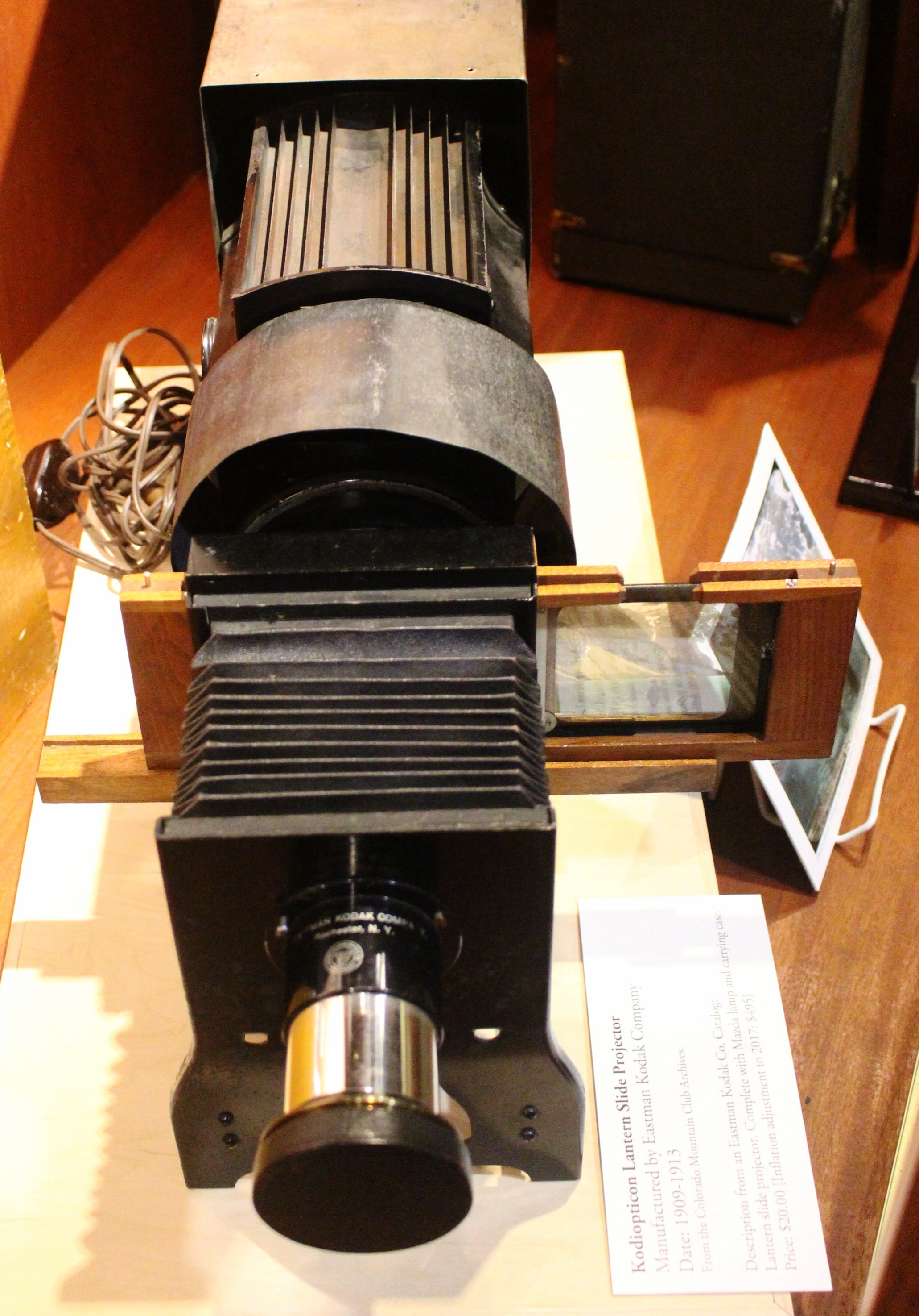 Kodiopticon Lantern Slide Projector