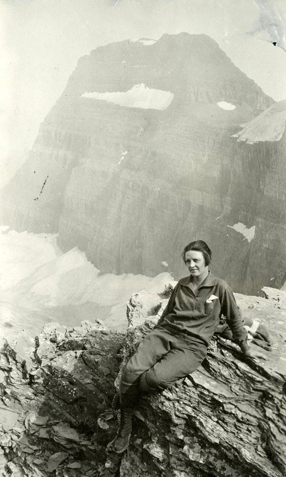 Mary Cronin on a CMC trip in the 1920s