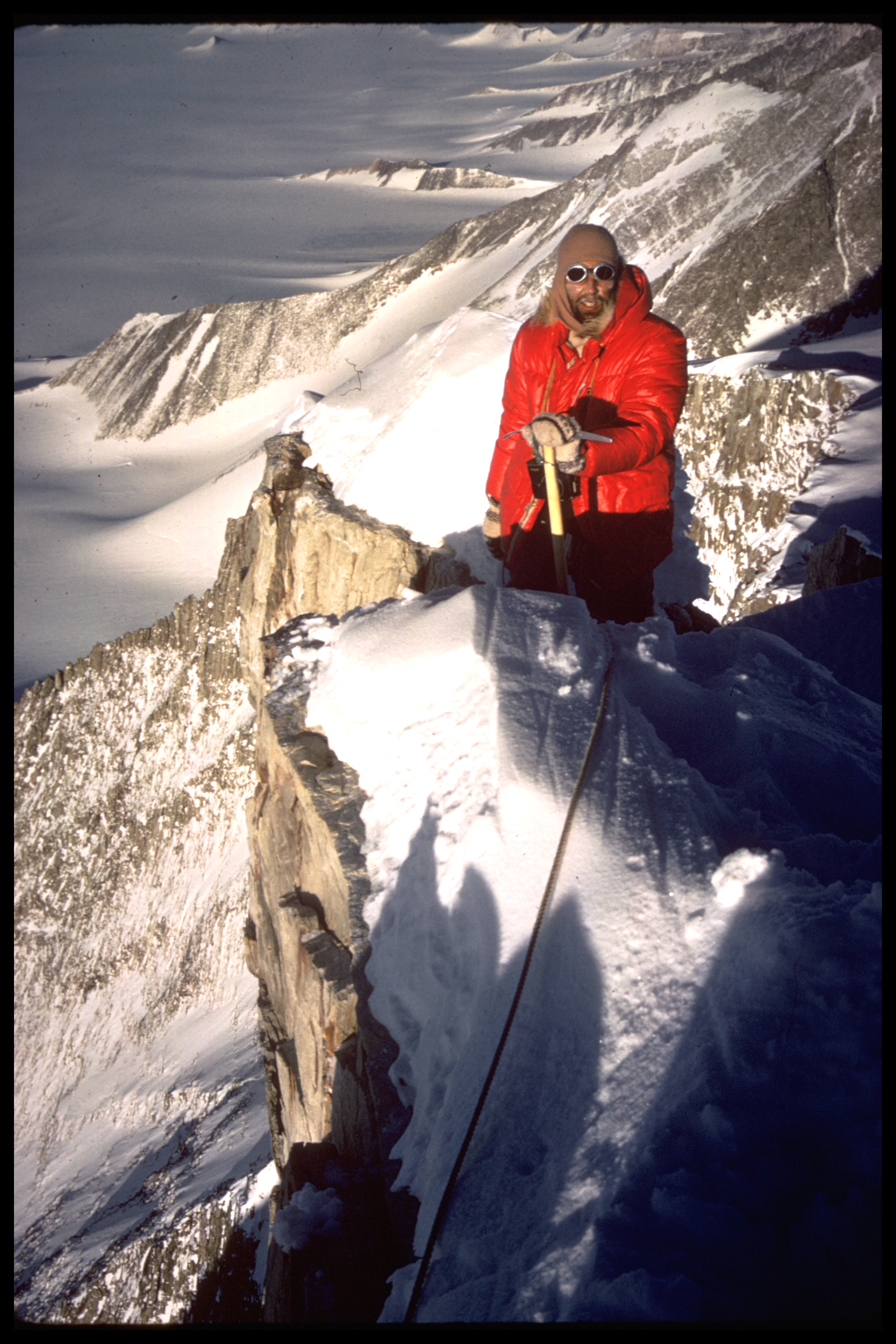  Ice axe on Mount Ostenso 