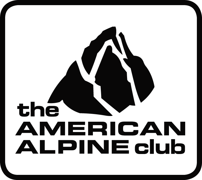 AMERICAN ALPINE CLUB STICKER Decal SKI Dark Blue NEW 