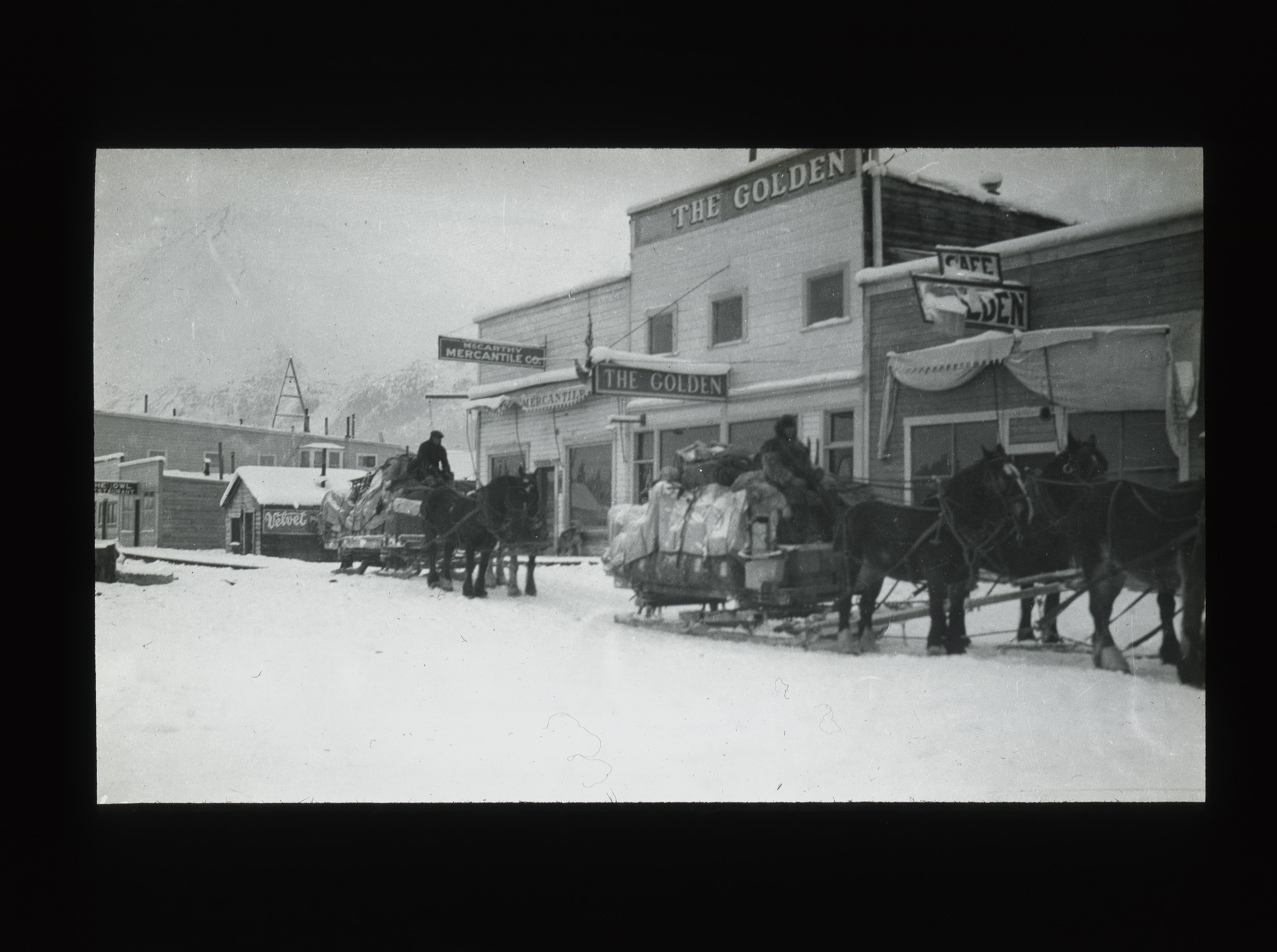 Setting Out from McCarthy, Alaska