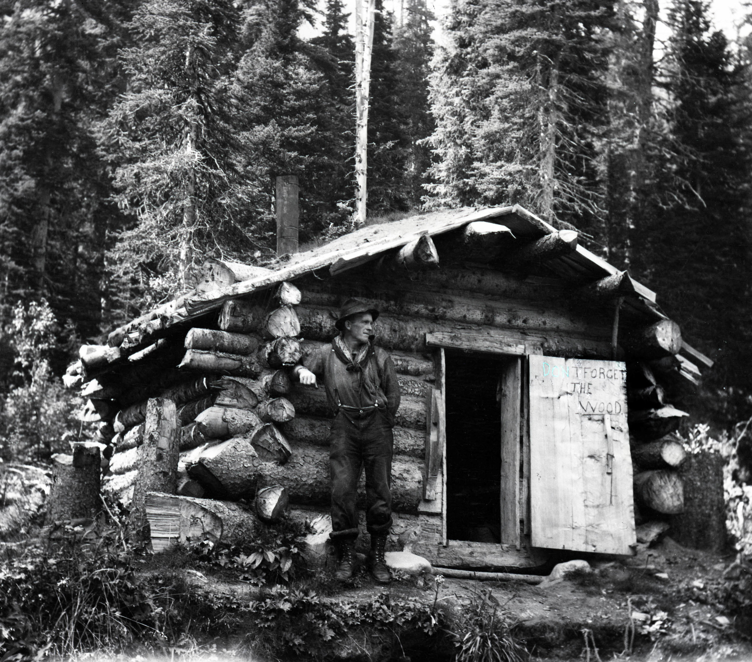  A trapper’s cabin 