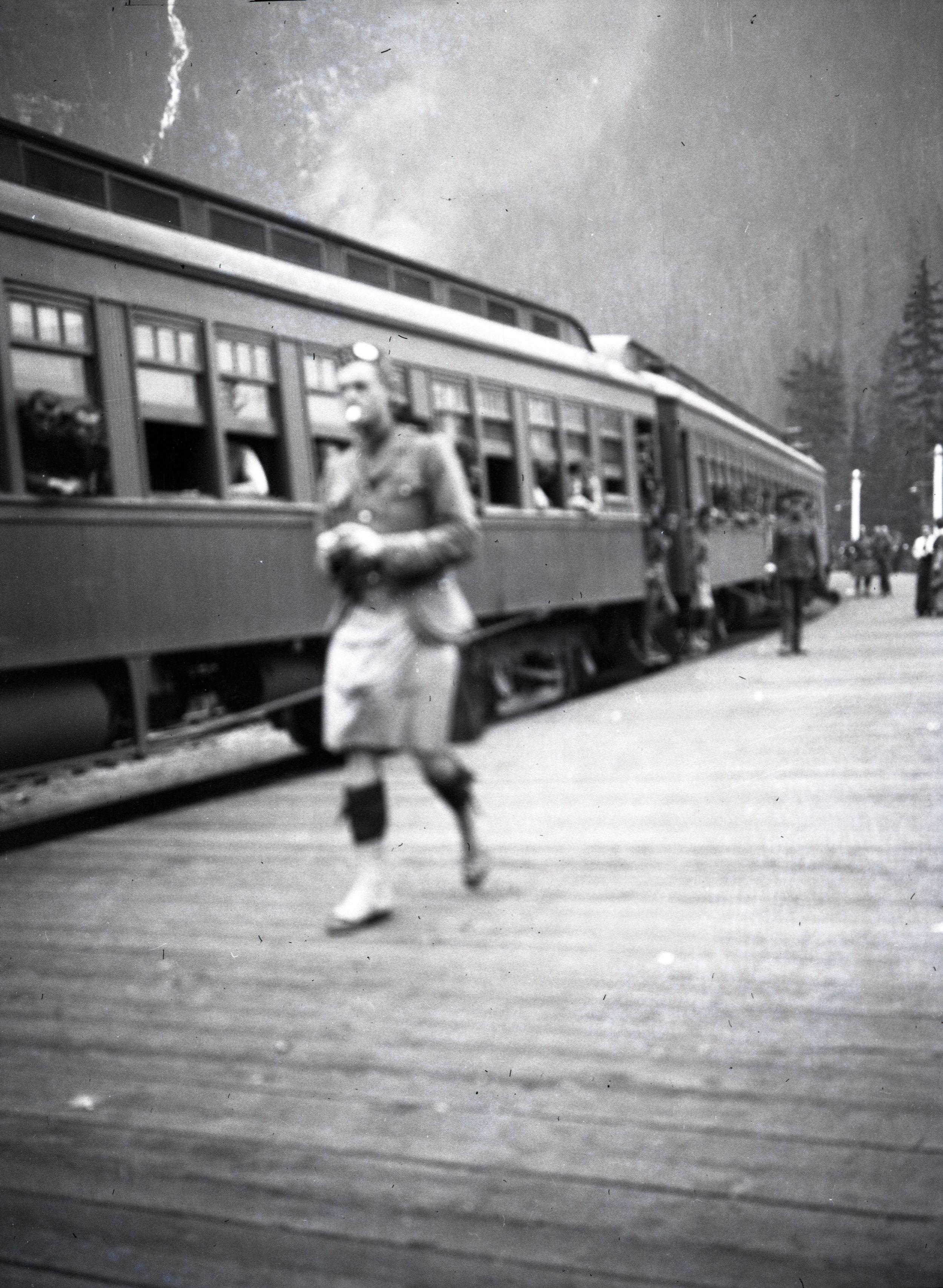  In the first decades of the 20th century, highways were still very new. Most long distance travel was done by train.  